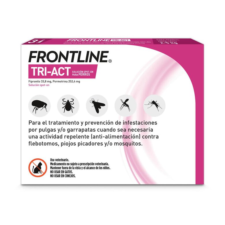 Pipetas Frontline Tri-Act para Razas Mini, , large image number null